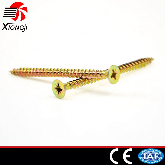 OEM Zinc Alloy Carbon Steel Versatile Durable Concrete Screw for Building Materials